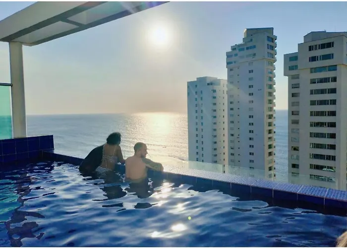 Apartamento 15 Vista Al Mar, Playa Rodadero, Santa Marta